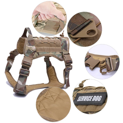 Tactical Military Training Dog Set