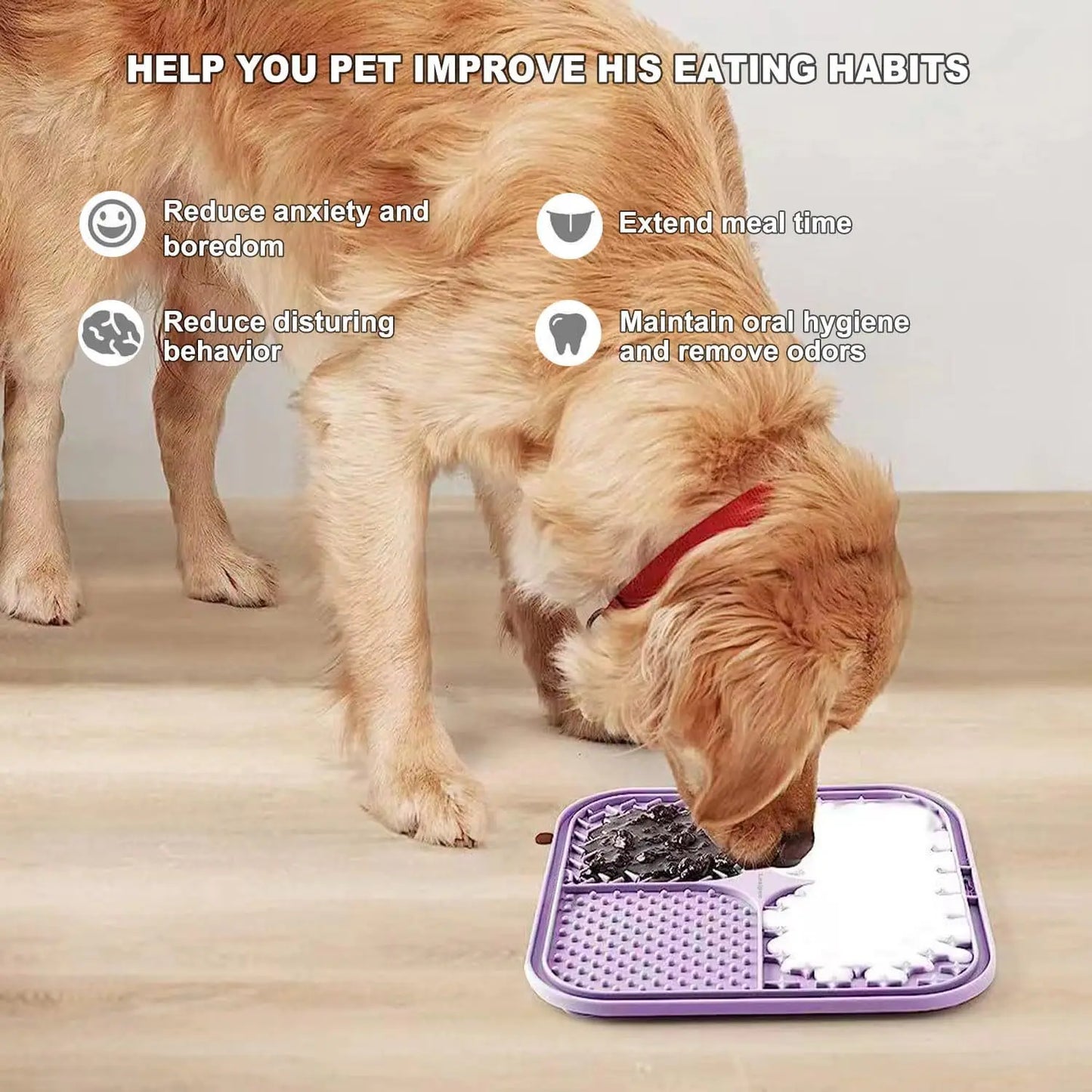 Pet Licking Mat – Slow Feeding & Anti-Choking