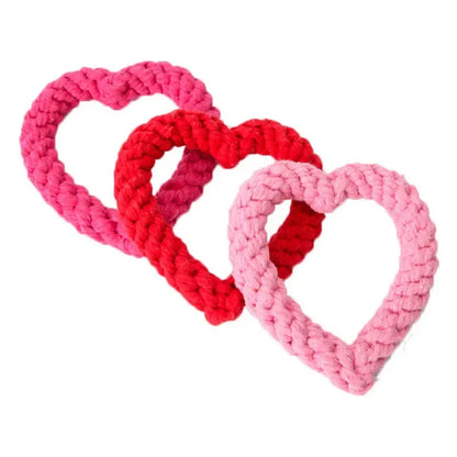 BEST SELLER!  Heart Shaped Bite-Resistant Toys