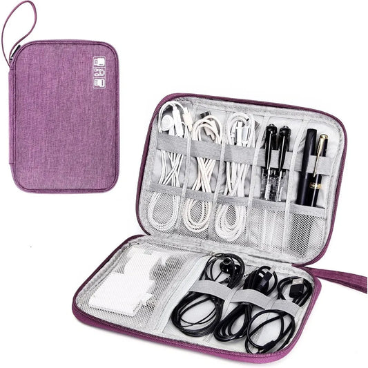 Travel Electronics Organizer Bag