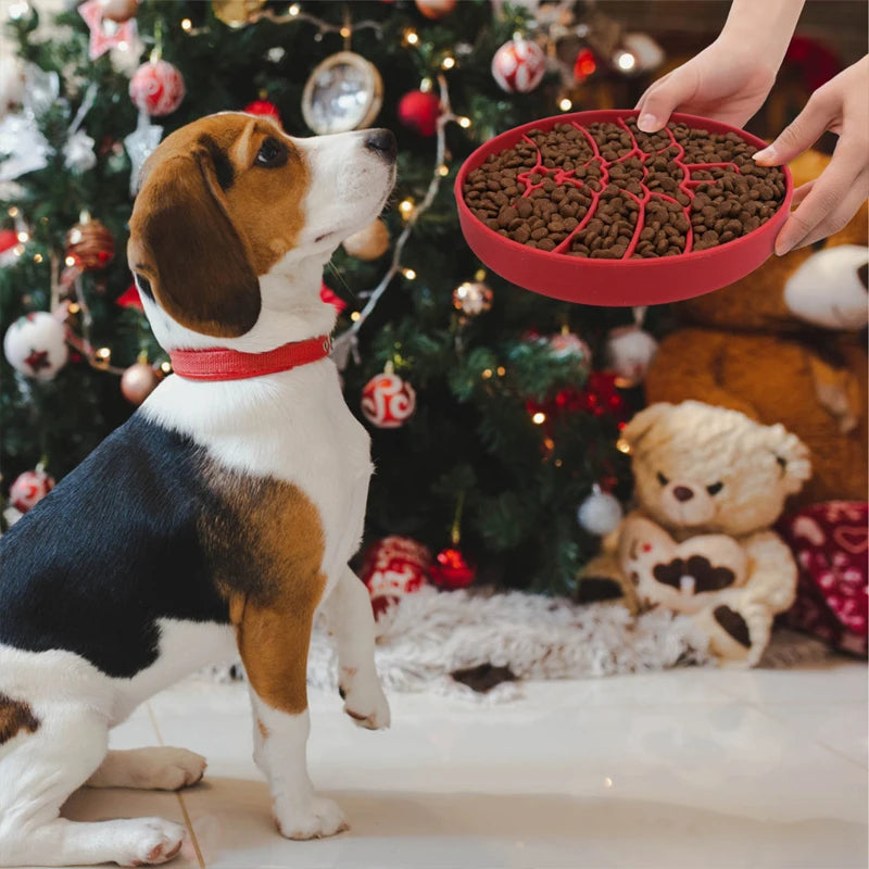 Christmas Slow Feeder Licking Mat