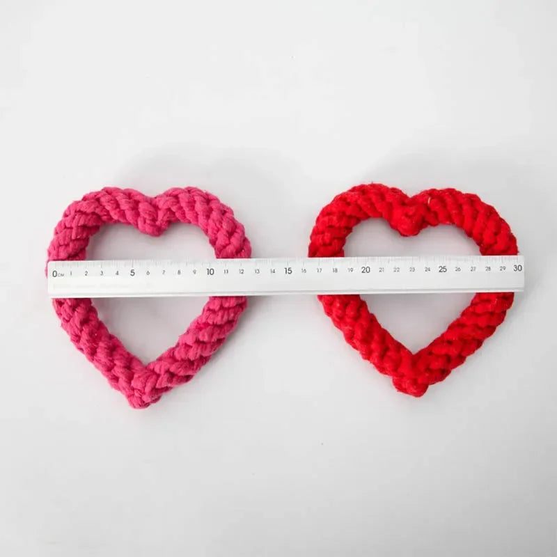 BEST SELLER!  Heart Shaped Bite-Resistant Toys