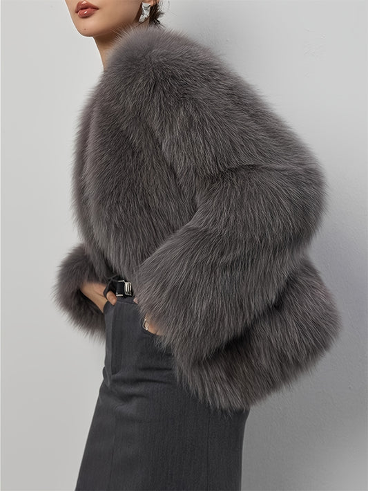 CLASSY Faux Fur Coat